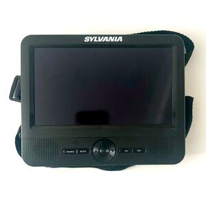 Set of 2 Sylvania Portable TVs Great for Back of Car
